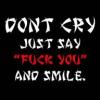 don't cry.!